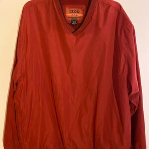 IZOD XFG V-Neck Pullover Windbreaker Men’s Large